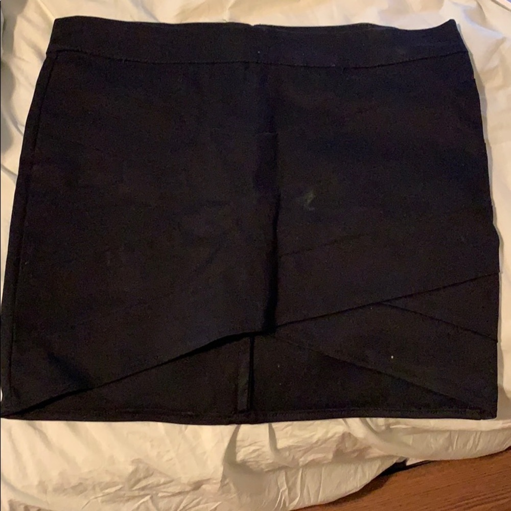 Black Bershka mini skirt